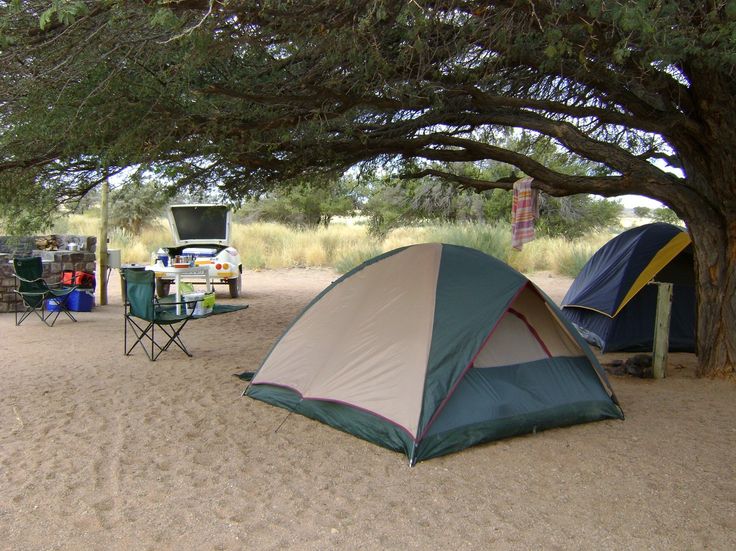 Campsites in Namibia