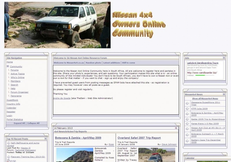 South African 4x4 forums - Nissan 4x4 Forum 