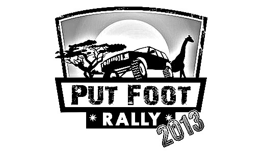 Put Foot Rally 2013 Logo