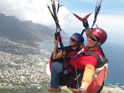 Cape Town paragliding
