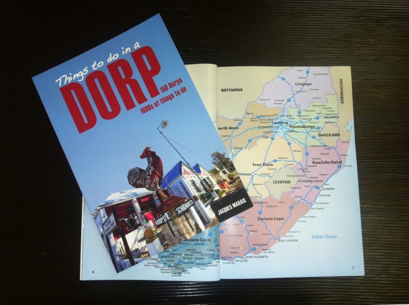 Things to Do in a Dorp on a map of South Africa